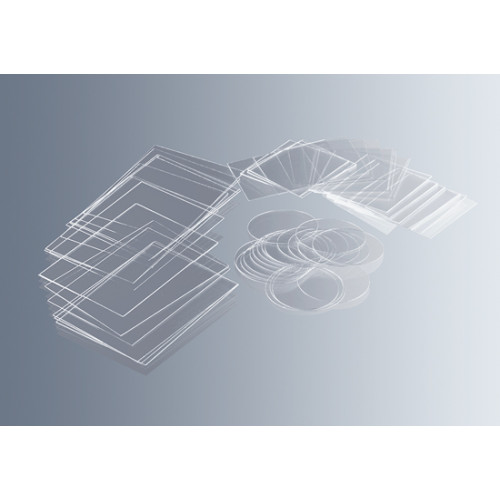 Cover glasses for macro specimens