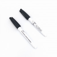 Markers for writing on inclusion cassettes