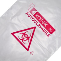 Polypropylene autoclavable bags