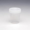 Urine container with polyethylene screw cap