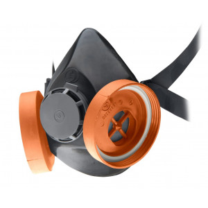 Semimask for two filters