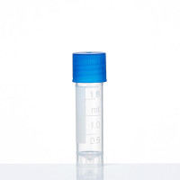 Cryotube 2 ml con tappo a vite esterno inserito