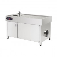 Banconi aspirati in acciaio inox medicale
