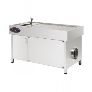 Banconi aspirati in acciaio inox medicale