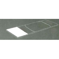Microscope slide for cyto mega cuvette