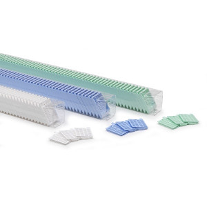 Tray for inclusions pre-stacked in sleeve