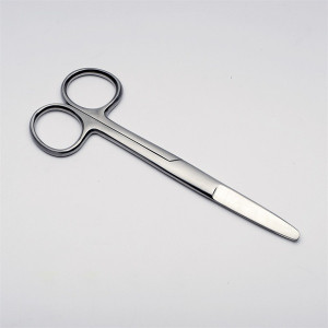Anatomic scissor with alternating tips