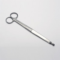 Intestinal scissors with probe button