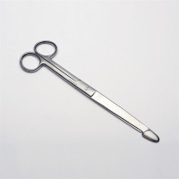 Intestinal scissors in steel