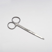 Spencer scissors for steel sutures