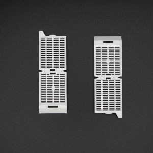 Embedding cassette with inverted lid