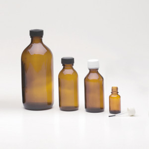 Amber PET bottles