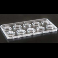 Disposable 10- cell reaction plate