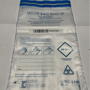 Bags for transporting biological material